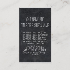 これらの事のキリスト教の聖書の聖なる書物、経典で考えて下さい 名刺