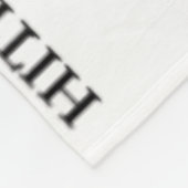 これらの人々は君の武器を持つ権利を支持している フリースブランケット (角)