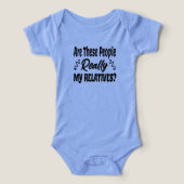 これらの人々は本当に私の親戚のベビー (デザイン正面)