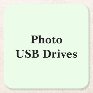 これらの写真を閲覧するにはスクロールを続けてください USBドライブ スクエアペーパーコースター