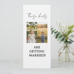 これらの子供たちは結婚します、リハーサルディナー 招待状