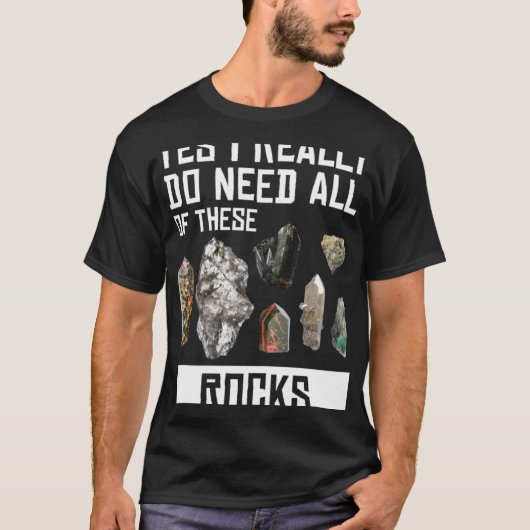 これらの岩すべて Tシャツ (正面)