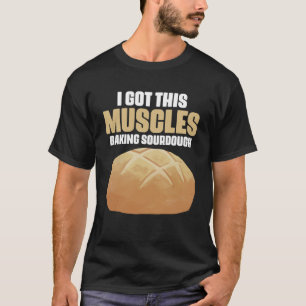 これらの得筋肉ベーキングBr用のソース生地ペストリー Tシャツ