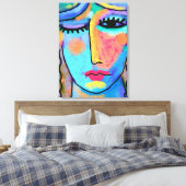 これらの日の一つ抽象芸術デジ絵画タル キャンバスプリント (インサイチュ (寝室))