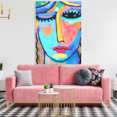 これらの日の一つ抽象芸術デジ絵画タル キャンバスプリント (インサイチュ (リビング))