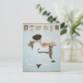 これらの書類によってすべての人を告知する コールズ・フィリップス ポストカード (スタンド正面)