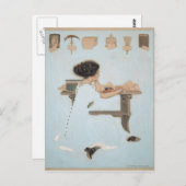 これらの書類によってすべての人を告知する コールズ・フィリップス ポストカード (正面/裏面)