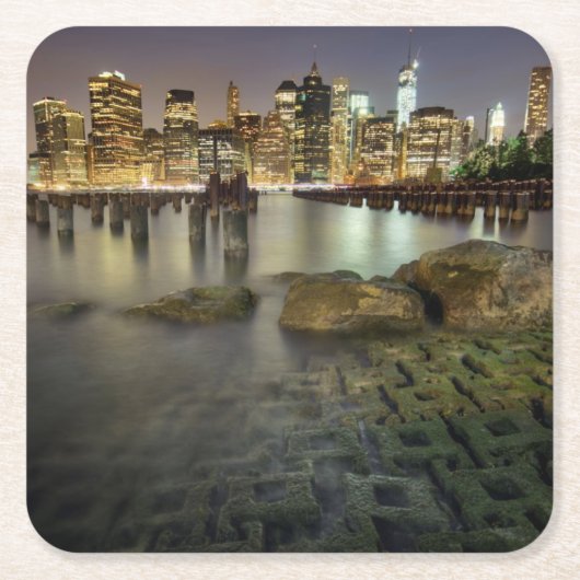 これらの棒はBrooklyn Parkにあります スクエアペーパーコースター (正面)