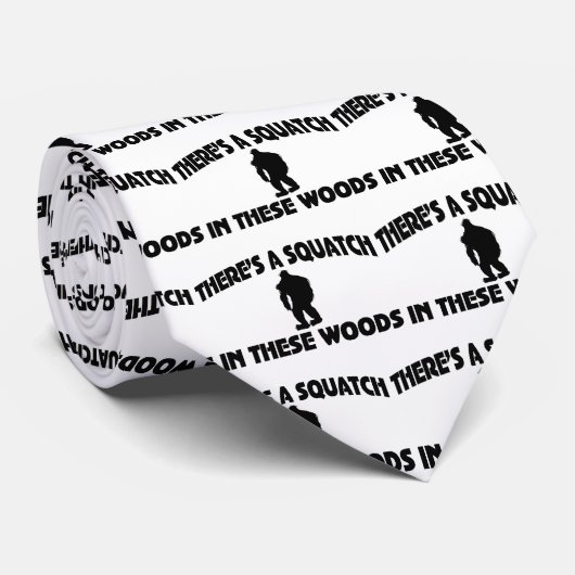 これらの森にSquatchがあります ネクタイ (ロール)