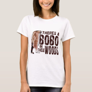 これらの森の-かわいいボボSQUATCHビッグフットを見つけること Tシャツ