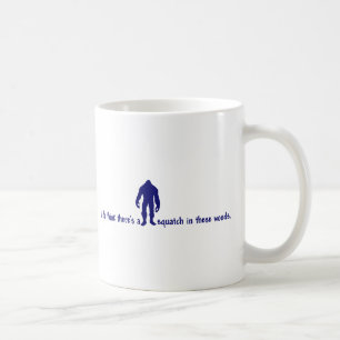 これらの森の-ヒップスターSQUATCHビッグフットを見つけること コーヒーマグカップ