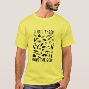 これらの植え救付ける，ミツバチ，野生のミツバチ，先住民ミツバチ Tシャツ