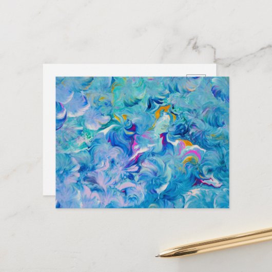 これらの目を引いて永続的な印象を与える ポストカード (正面/裏面インサイチュ)