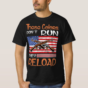 これらの色は再ロードされ走ない Tシャツ