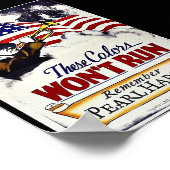 これらの色は走ない、真珠湾 ポスター (角)