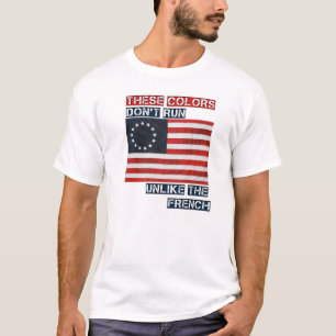 これらの色は走りません Tシャツ