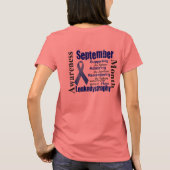 これらの遺伝子をロイコジストロ吸フィー! Tシャツ (裏面)