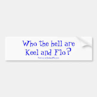 これらの馬鹿のバンパーステッカーはだれであるか バンパーステッカー