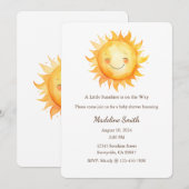 これらの Little Sunshine がやってくる 招待状 (正面/裏面)