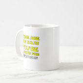 これらはあなたは捜すキルトです コーヒーマグカップ (正面左)