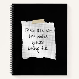 これらはあなたは探しているノートではない ノートブック