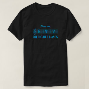 これらは困難な時です Tシャツ