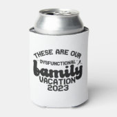 これらは私たちの機能不全の家族の休暇おもしろい 缶クーラー (缶正面)
