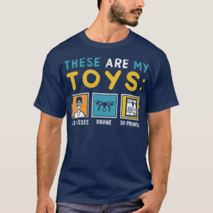 これらは私のおもちゃのVRグラスドローン3Dプリンタ Tシャツ