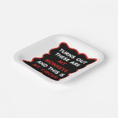 これらは私のサルであり、これは私のサーカスである ペーパープレート (傾斜あり)