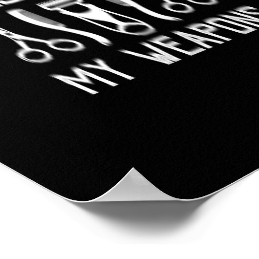 これらは私の武器だ ポスター (角)