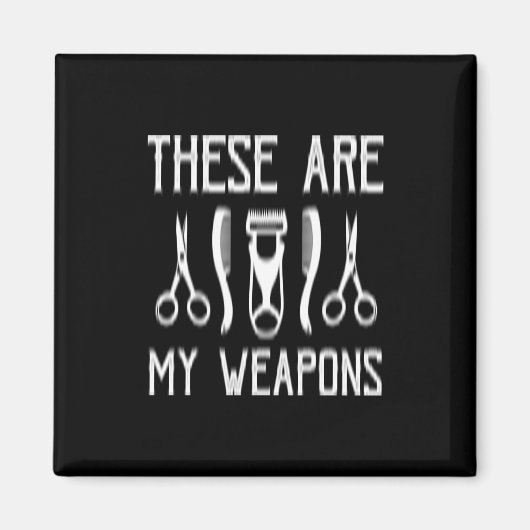 これらは私の武器だ マグネット (正面)