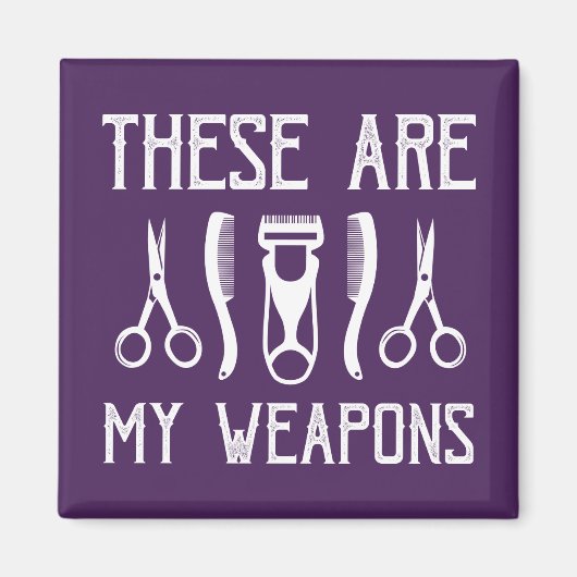 これらは私の武器だ マグネット (正面)