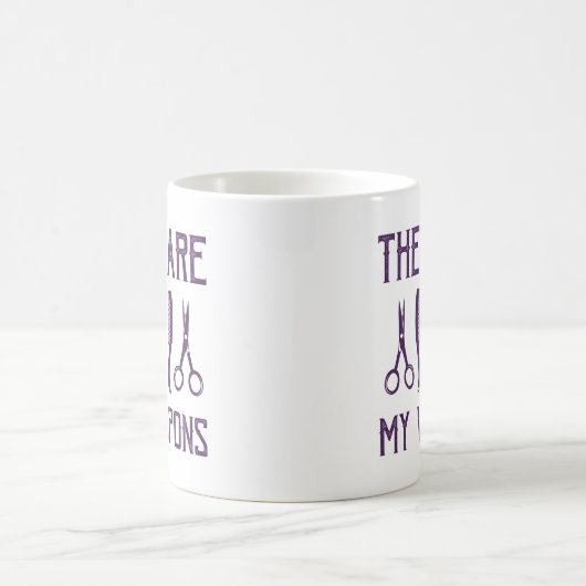 これらは私の武器です コーヒーマグカップ (中央)