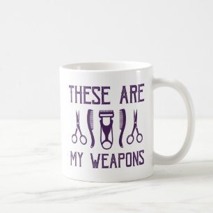 これらは私の武器です コーヒーマグカップ
