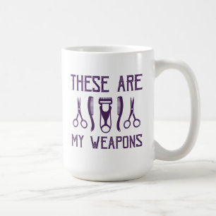 これらは私の武器です コーヒーマグカップ