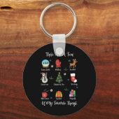 これらは私の物の一部お気に入りのだ キーホルダー (正面)