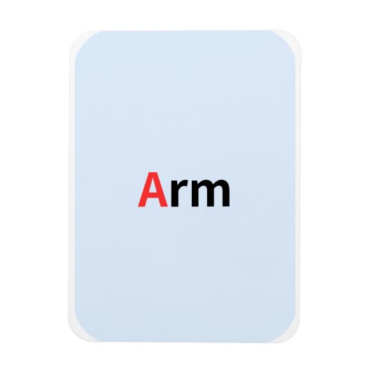 これらは色付きのアルファベットフラッシュカードである。 マグネット (縦)