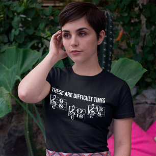 これらは音楽の贈り物として難しい時ミュージシャン Tシャツ