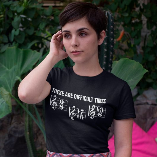 これらは音楽の贈り物として難しい時ミュージシャン Tシャツ
