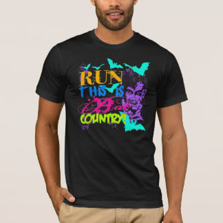これをありますこうもりの国が走って下さい Tシャツ