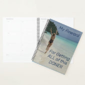 これをすべて終わらせたことに対する私の報酬！ プランナー手帳 (ディスプレー)