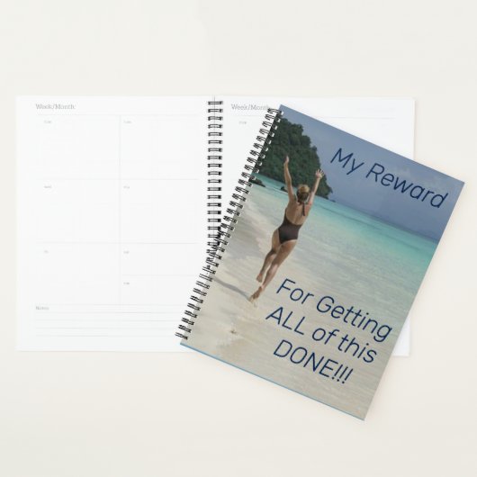 これをすべて終わらせたことに対する私の報酬！ プランナー手帳 (ディスプレー)