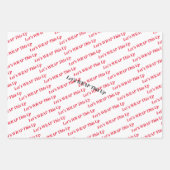 これをまとめよう ラッピングペーパーシート (正面)