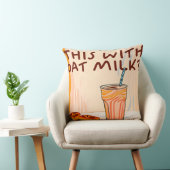 これをオート・ミルクで食べてもいい? クッション (椅子)