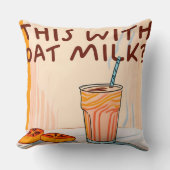 これをオート・ミルクで食べてもいい? クッション (正面)