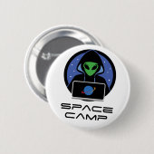 これをバックパックボタンに置く 缶バッジ (正面&裏面)