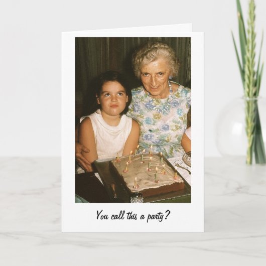 これをパーティーと呼びますか。 カード (正面)