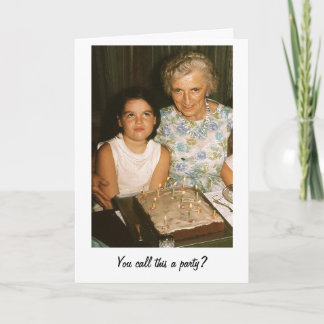 これをパーティーと呼びますか。 カード