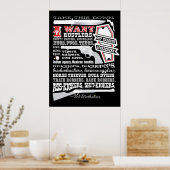 これを下に私は激怒サドルしたい ポスター (キッチン)