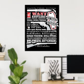 これを下に私は激怒サドルしたい ポスター (ホームオフィス)